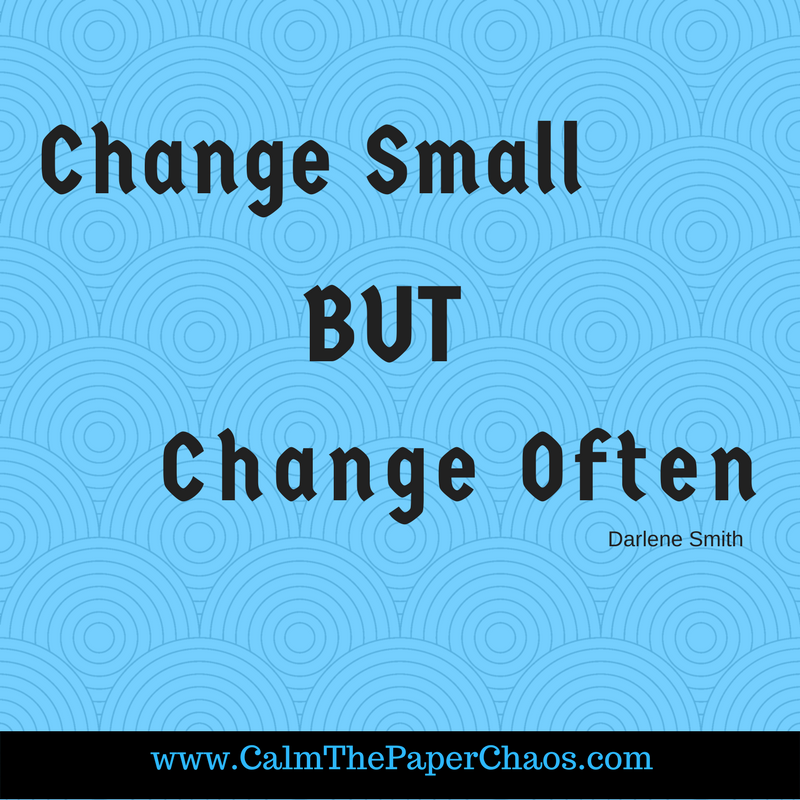 change small